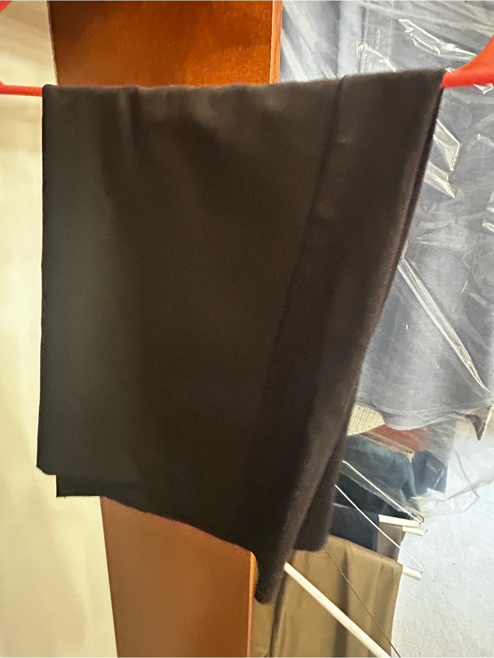 VENUS Black Straight Skirt
